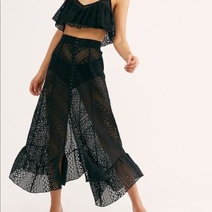 NWOT XS Free People High Waisted Skirt